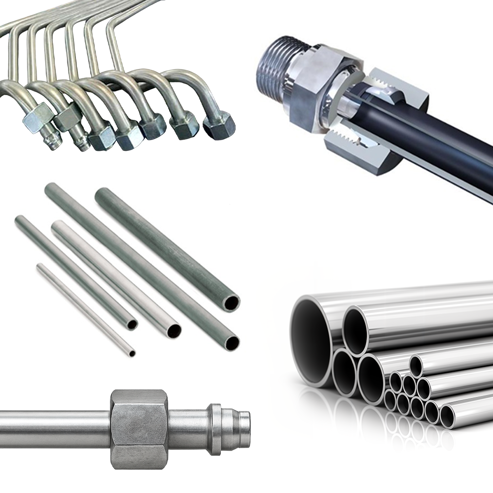 Tubos em aço carbono e aço inox